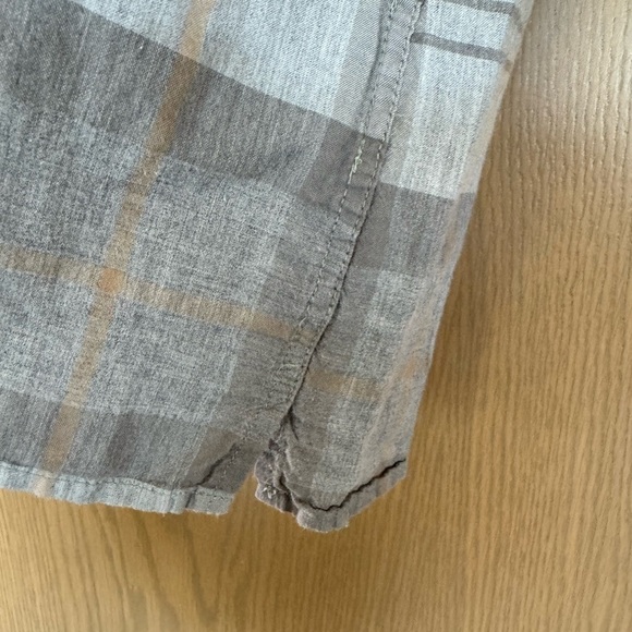 Barbour Plaid Short Sleeve Button Down / Extended Size / 3XL / Regular Fit - Picture 5 of 11